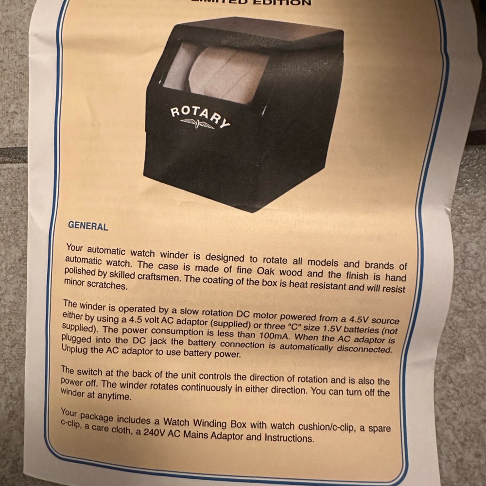 Automatic watch winder (limited edition) - Picture 4 of 8
